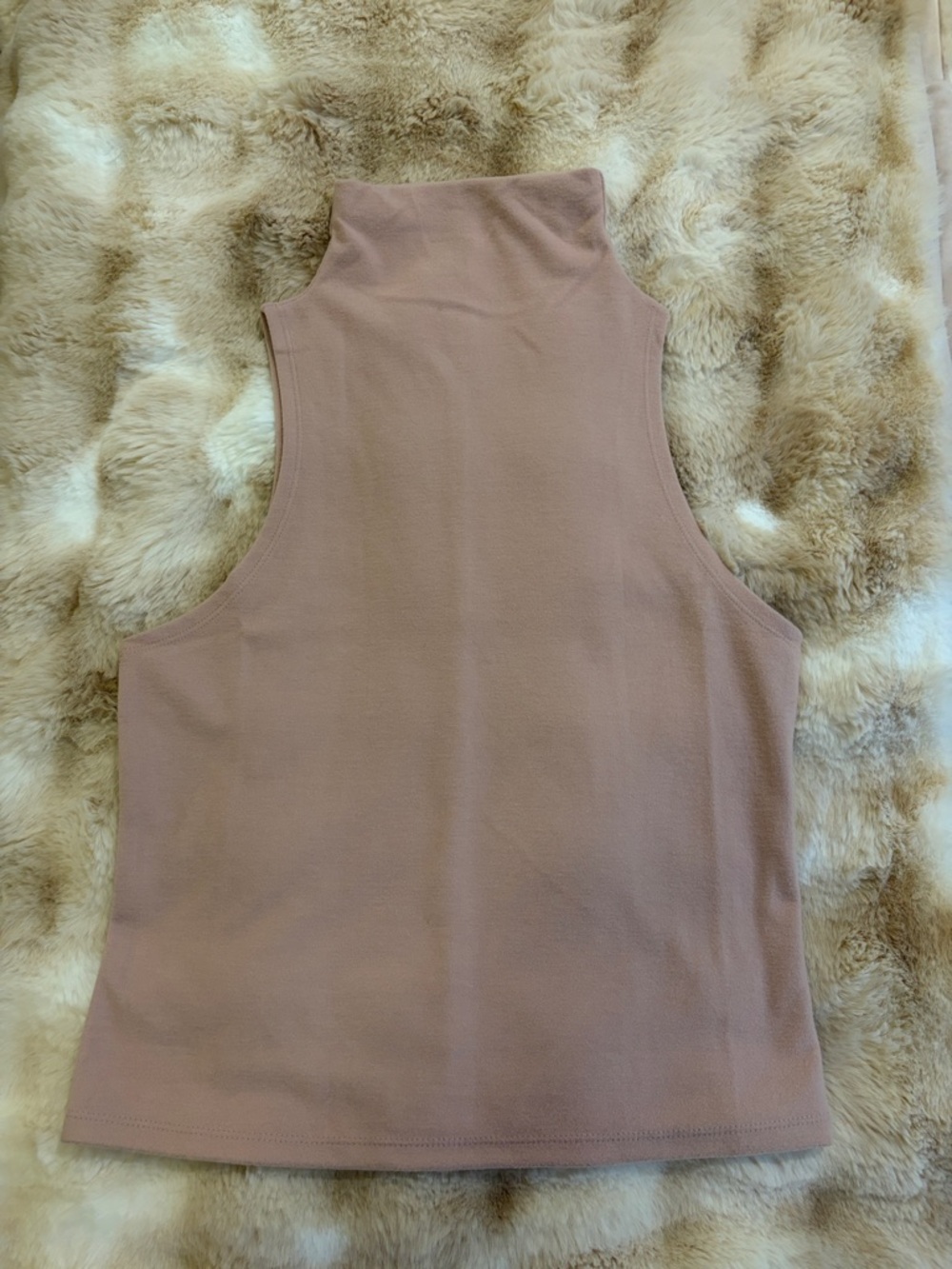 A new day Sleeveless Mock Neck Tank Top - Blush Pink size medium NWOT